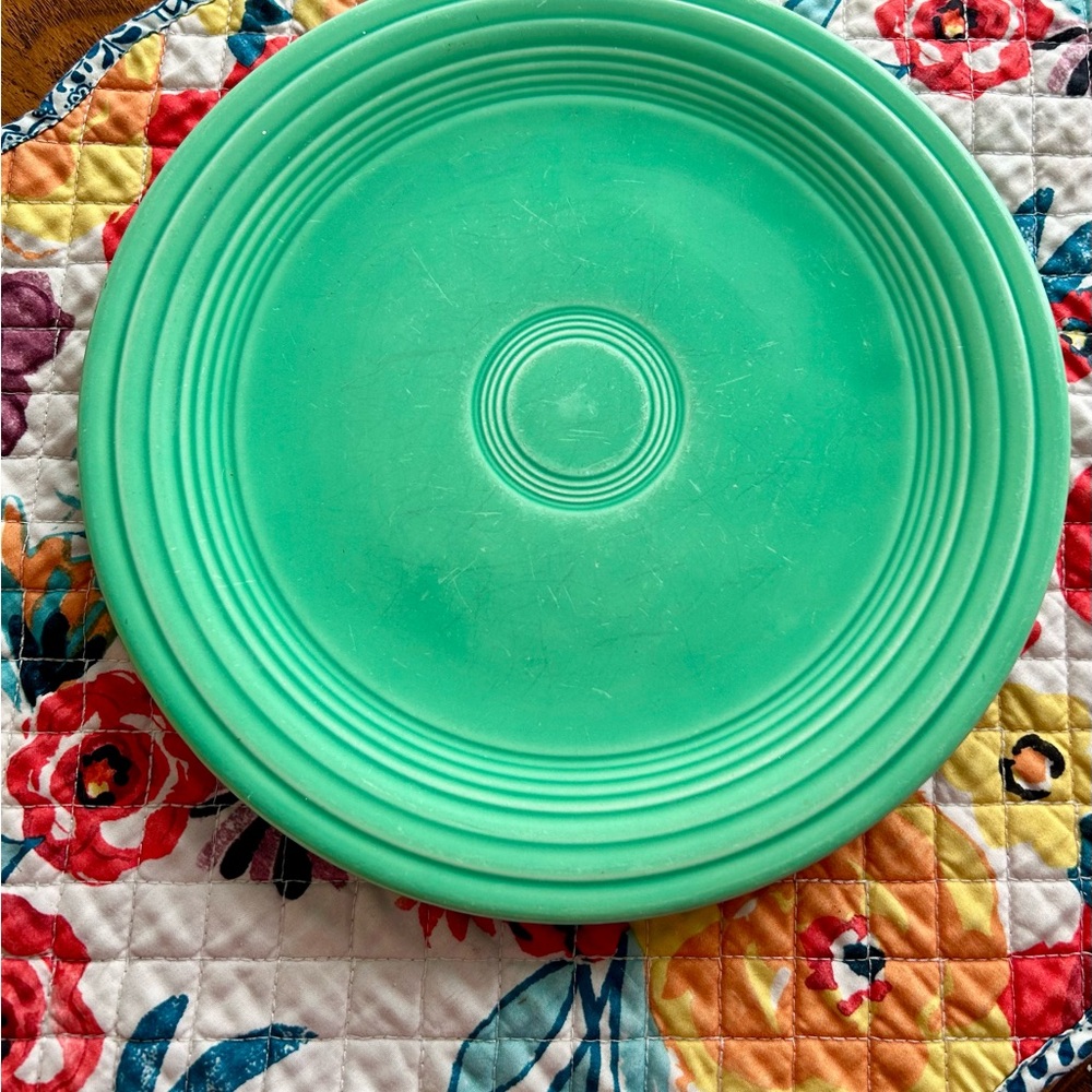 Fiestaware plate